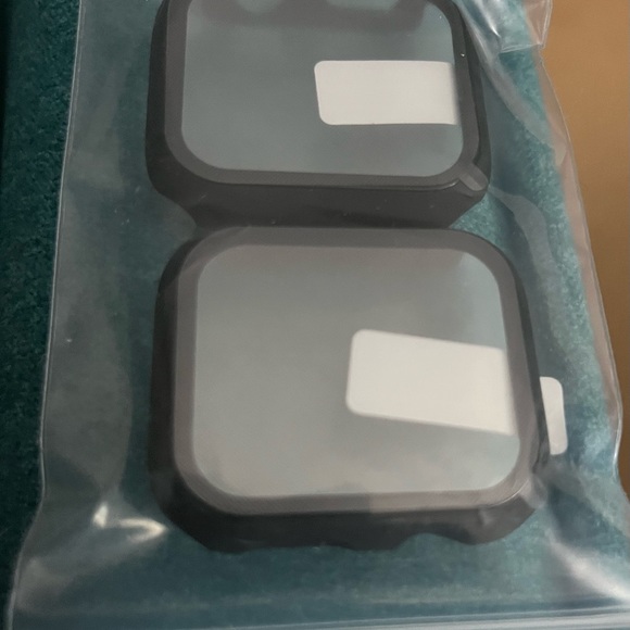 2 Pack Hard PC Case with Tempered Glass Screen Protector Compatible with Apple - Picture 4 of 8